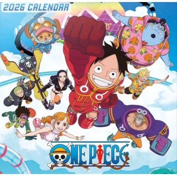 Kalendář Oficiální nástěnný kalendář 2026 One Piece s plakátem (30 x 30|60 cm)