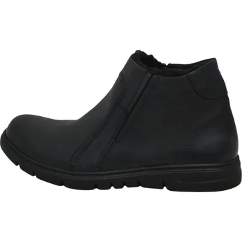 Pánská zimní obuv Obuv pánská HILBY 130 černé (Pánská kožená zimní obuv)