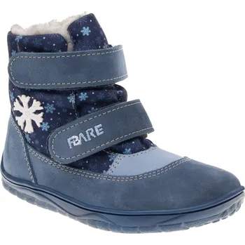 Dívčí zimní obuv FINKY dětské zimní nepromokavé boty modré - 31