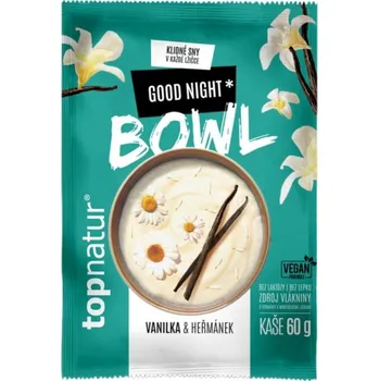 Kaše bowl good night vanilka heřmánek 60g Topnatur bez lepku