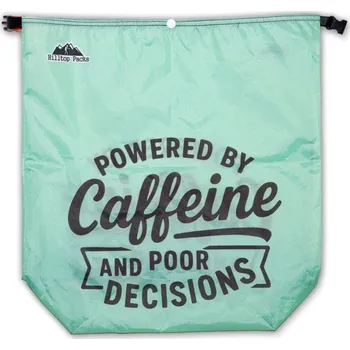 Vodní sport Hilltop Packs Vak na jídlo Food Bag Barva (vzor): powered by caffeine