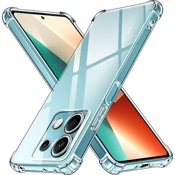Pouzdro na mobilní telefon Techsuit Nárazuvzdorný průhledný kryt Xiaomi Redmi Note 13 Pro 4G Clear