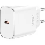 XO CE32 síťová nabíječka, PD, 20W, USB-C, bílá