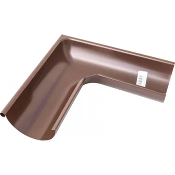 okap Gutta barevný roh žlabu vnější 125 mm RAL 8017