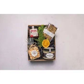 Dárkový balíček džem, paštika, čokoláda, oříšky
