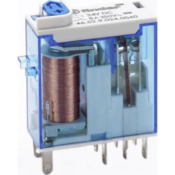 Relé Finder 46.52.9.024.0020 relé, 8 A, 2 přepínací kontakty, 1 ks