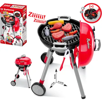 Hračka pro nejmenší Zahradní grilovací set se světlem a zvukem