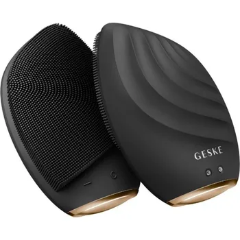 Elektrický čistič pleti GESKE Sonický čisticí kartáček na obličej 5v1 (Sonic Facial Brush) Grey
