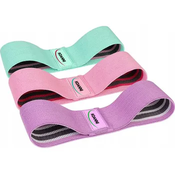 Dave Sport Sada posilovacích gum KOANNI elastické tréninkové pásy s různou úrovní odporu