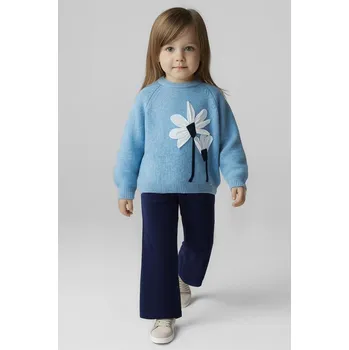 Dětské kalhoty Mayoral 4575.6J.Mini.9BYA modrá 57X, vel. 104