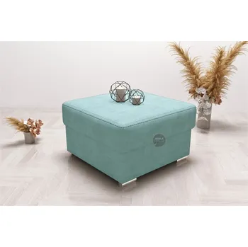 Taburet Taburet s uložným prostorem 70×70 - Odtíny mátové