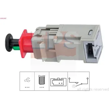 Autoelektrika Spínač, ovládání spojky (GRA) EPS 1.810.207