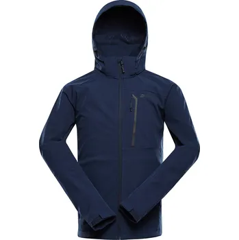 Pánská softshellová bunda Alpine Pro HOOR MODRÁ PÁNSKÁ SOFTSHELLOVÁ BUNDA S MEMBRÁNOU XS