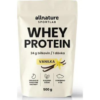 Protein Allnature Sportlab WHEY protein vanilka 500 g
