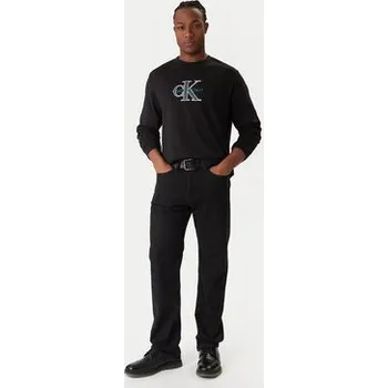 Pánská mikina Calvin Klein Jeans Mikina LV04RE257G Černá Regular Fit S