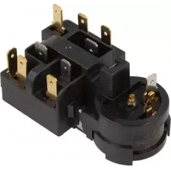 Příslušenství pro lednici Beko rozběhové relé kompresoru pro chladničky - originální náhradní díl 4346040585 | Kompatibilní s modely Beko a Blomberg | Zajišťuje bezpečný start kompresoru a ochranu před přetížením