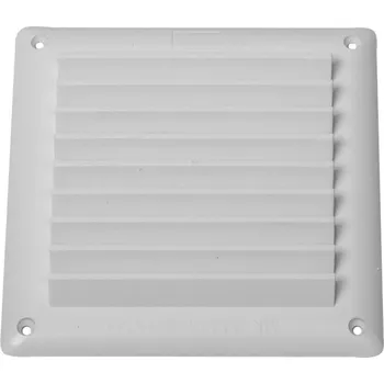 Větrací mřížka Gutta větrací mřížka hranatá 235 x 215 mm bílá