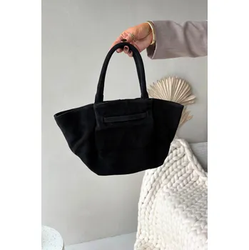 Kabelka Černá semišová kabelka Boto Orselle Boto černá 3456206