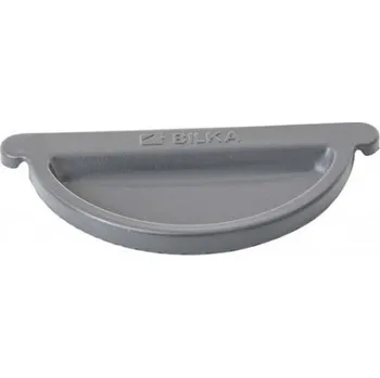 okap Gutta barevné čelo okapového žlabu 150 mm 150 mm RAL 7011