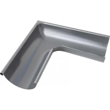 okap Gutta barevný roh žlabu vnější 150 mm RAL 7011