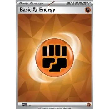 Karetní hra Pokémon SVE 014 - Fighting Energy - Cracked Ice Holo