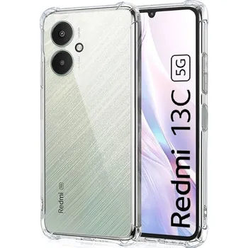 Pouzdro na mobilní telefon Techsuit Nárazuvzdorný Průhledný Silikon Kryt Xiaomi Redmi 13C 5G