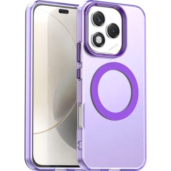 Pouzdro na mobilní telefon Techsuit CandyCase MagSafe fialové pro Xiaomi Redmi 15C a Poco C85