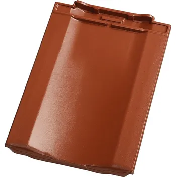 Střešní krytina Taška ukončovací TONDACH Contiton / Stodo 12 posuvná levá – engoba měděná