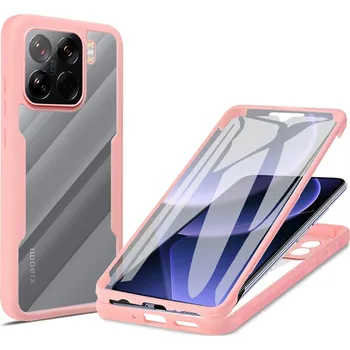 Pouzdro na mobilní telefon Techsuit ColorVerse 360 Series + Ochranné sklo Xiaomi 15 Pro Růžová