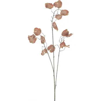 umělá květina umělá větev, Eukalyptus „Silver dollar“ větev „Lalu“ měděná 93 cm