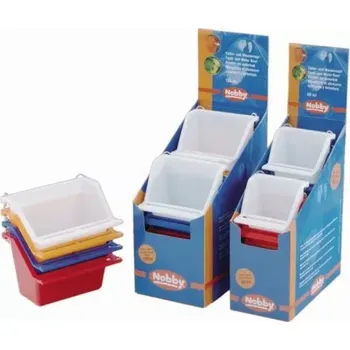 Napáječka pro ptáka Nobby krmítko/napáječka ptačí obdelník malý 60ml 1ks