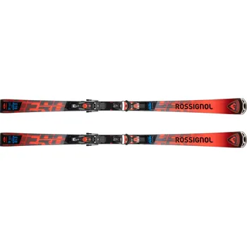 Sjezdové lyže Sjezdové lyže Rossignol HERO ELITE LT TI KONECT + SPX 14 K GW B80 / RANPH01+FCLCS02 - BLK HOT RED 182