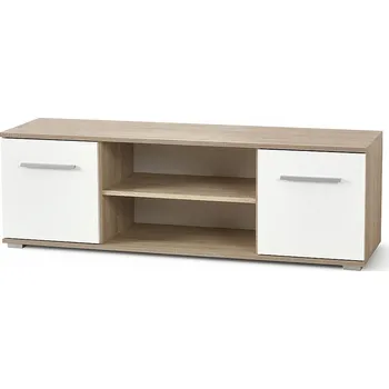 Televizní stolek Halmar Dub Sonoma/Bílý