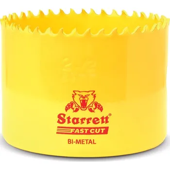 Vrták STARRETT Vykružovací vrták korunkový HSS 64mm, bimetalová děrovka - novinka FAST CUT!