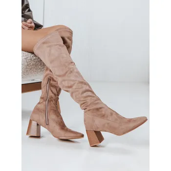 Dámské kozačky Dámské kozačky na podpatku DStreet Other 3464918