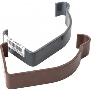 okap Gutta barevný žlabový hák čelní 150 mm RAL 8017