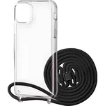 SBS SBS Necklace Case s šňůrkou pro Apple iPhone 13 černá