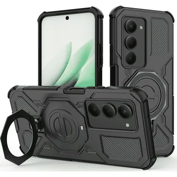 Pouzdro na mobilní telefon Techsuit Carbon Shield PRO pro Xiaomi Redmi 15 4G / 5G černý