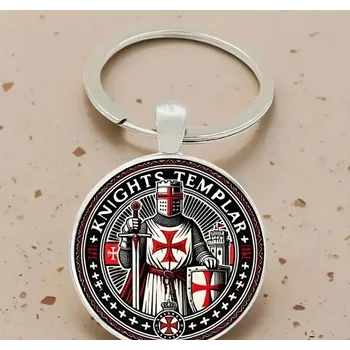 Přívěšek na klíče Templář