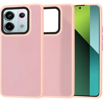 Pouzdro na mobilní telefon Techsuit HaloFrost Series Xiaomi Redmi Note 13 Pro 5G Poco X6 Pink