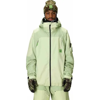 686 bunda - Mns Huf Double H Jacket Huf Green Colorblock (HGRN)