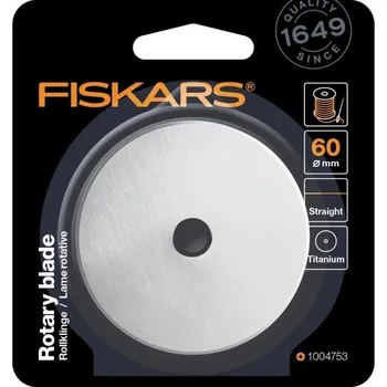Pracovní nůž Fiskars Čepel Titanium pro řezací kolečko 60 mm