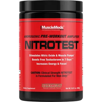Anabolizér MuscleMeds NitroTest 468 g Příchuť: meloun