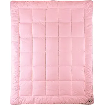 přikrývka Péřová přikrývka Sulpa růžová 140x200 cm