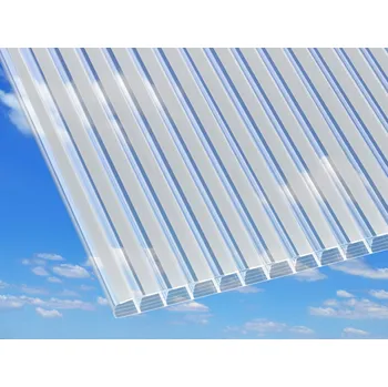 Průsvitná krytina Gutta Guttagliss ZEBRA 16 mm polykarbonátová deska 3000 x 980 mm bílá