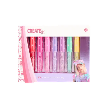 Lesk na rty Lesk na rty voňavý s třpytkami 5 ks Creat it!