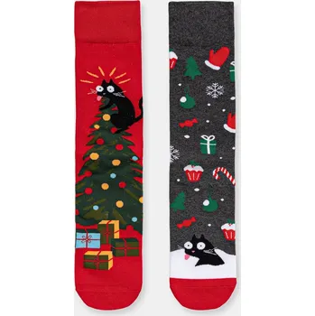 Pánské ponožky Bavlněné ponožky Medicine 2-pack více barev RW25-LGMA05 vícebarevná MLA, vel. 43/46