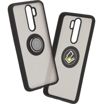 Pouzdro na mobilní telefon Techsuit Glinth Xiaomi Redmi Note 8 Pro Černý