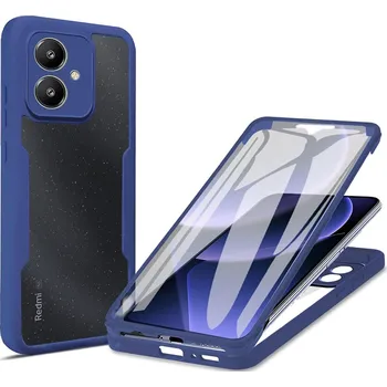 Pouzdro na mobilní telefon Techsuit ColorVerse 360 Series Screen Protector Xiaomi Redmi 13C 5G Blue
