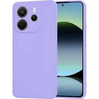 Pouzdro na mobilní telefon Techsuit SoftFlex Xiaomi Redmi Note 14 4G (Standard) světle fialová
